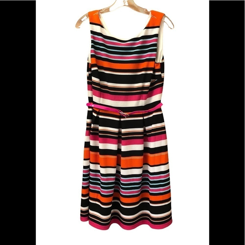 GNW/ woman’s/ sleeveless multi stripped dress/ size 10